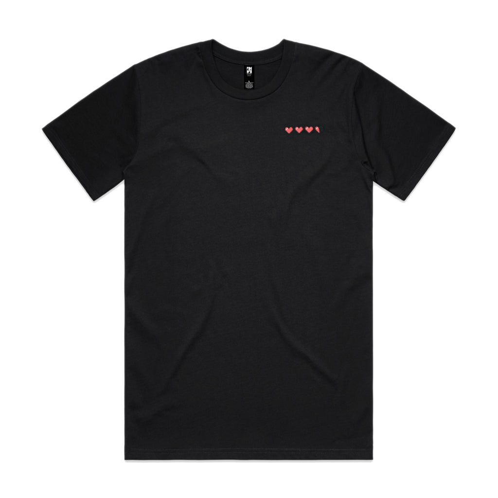 Health bar | Minimalist Embroidered T-Shirt