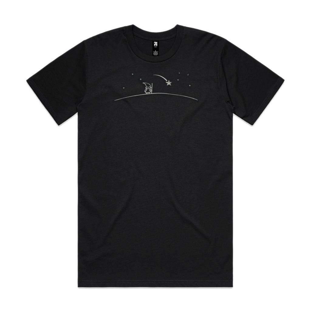 The Stargazer | Minimalist Embroidered T-Shirt